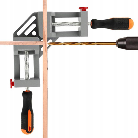 ŚCISK STOLARSKI KĄTOWY KRZYŻOWY IMADŁO 90st 65mm