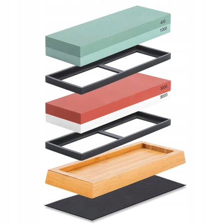 OSTRZAŁKA DO NOŻY KAMIEŃ WODNY OSEŁKA STALKA DO OSTRZENIA NOŻY KORUND