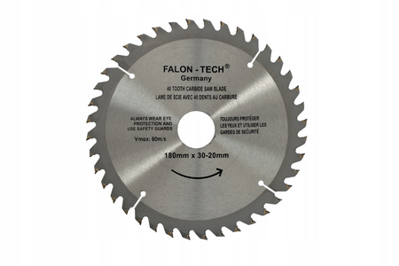 TARCZA PIŁA DO DREWNA WIDIA FT 180 x 30 T40