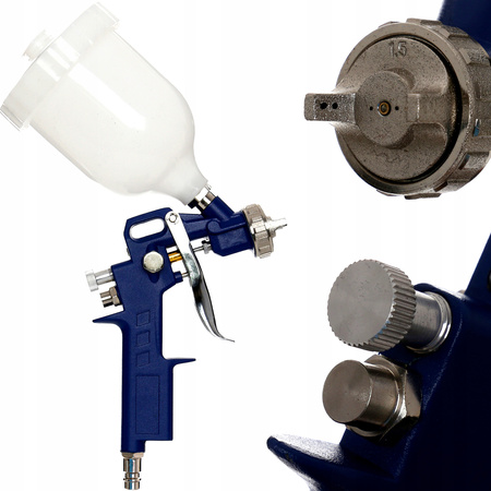 PISTOLET LAKIERNICZY DO MALOWANIA DYSZA 1,5 600ml