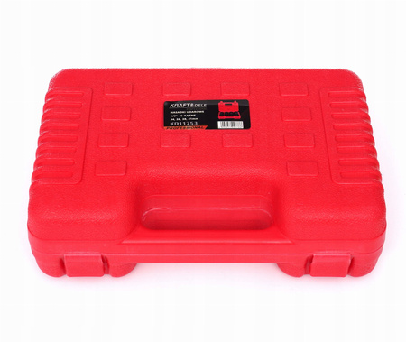 Nasadki udarowe 1/2" 6-kątne 34 36 38 41 mm komplet 4 szt CrMo