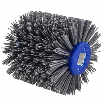 SZCZOTKA DO SATYNIARKI NYLONOWA 120X100 DREWNA GRZEBIEŃ ŚCIERNICA WALCOWA