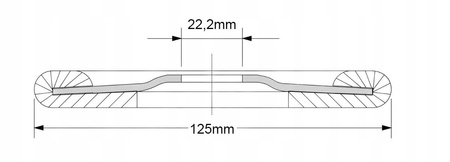 TARCZA LISTKOWA LAMELKOWA SPOIN PACHWINOWYCH gr 40