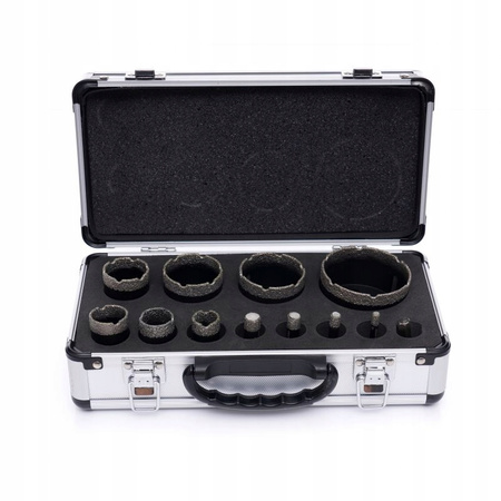 ZESTAW OTWORNICA WIERTŁO DIAMENTOWE DO GRESU 6-68