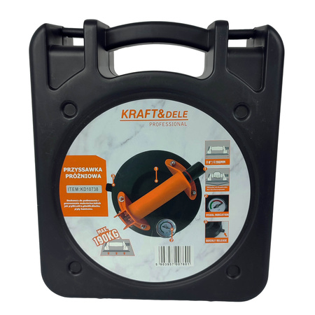 UCHWYT PRZYSSAWKA PRÓŻNIOWA Z POMPKĄ DO PRZENOSZENIA SZYB PŁYTEK GLAZURY