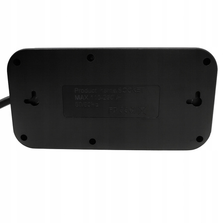 PRZEDŁUŻACZ LISTWA ZASILAJĄCA WŁĄCZNIK 5x USB + 3 GNIAZDA + USB TYP-C 5m