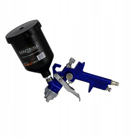 PISTOLET LAKIERNICZY DO MALOWANIA WYMIENNE DYSZE HVLP ZBIORNIK 600ml