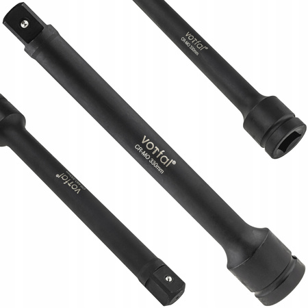 PRZEDŁUŻKA UDAROWA DO NASADEK 1" 330 MM UDAR KLUCZY NASADKA ADAPTER CR-MO