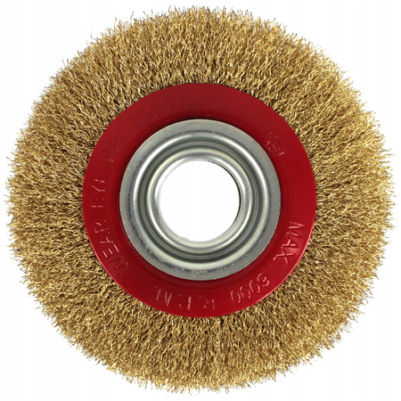 SZCZOTKA DRUCIANA TARCZOWA SZLIFIERKE STOŁOWĄ 150