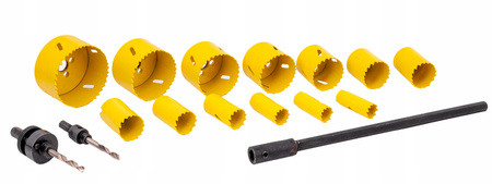 OTWORNICE PIŁA DO METALU / DREWNA BI-METAL 17 el