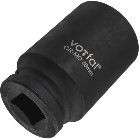 NASADKA UDAROWA NASADOWA 3/4" CALA KLUCZ UDAROWY 36MM DŁUGA 80MM CR-MO 6KĄT