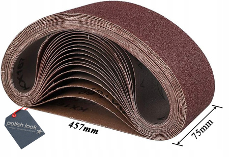 TAŚMA PAS BEZKOŃCOWY 75 x 457 PAIER ŚCIERNY GR 40