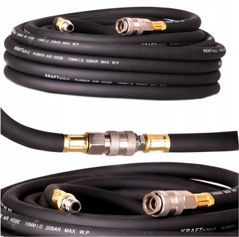 Wąż PNEUMATYCZNY 10x17mm x 10m KOMPRESORA 20 bar