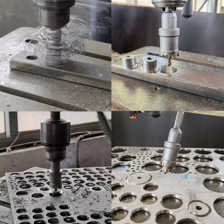 OTWORNICE WIDIOWE WIERTŁA KORONKI ZESTAW 10szt