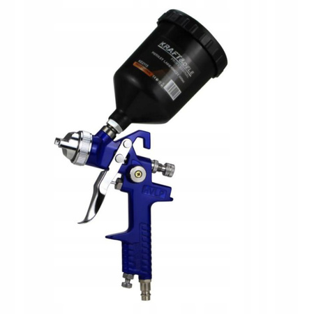 PISTOLET LAKIERNICZY DO MALOWANIA WYMIENNE DYSZE HVLP ZBIORNIK 600ml
