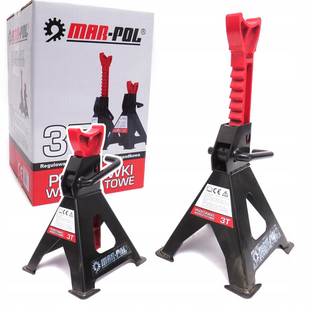 PODSTAWKI PODPORY 3TONY KOBYŁKI 3T POD SAMOCHÓD