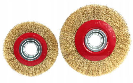 SZCZOTKA DRUCIANA TARCZOWA SZLIFIERKE STOŁOWĄ 150