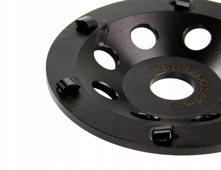TARCZA DIAMENTOWA PCD DO SMOŁY SUBITU PAPY LEPIKU 125/22,23 MM PKD 6