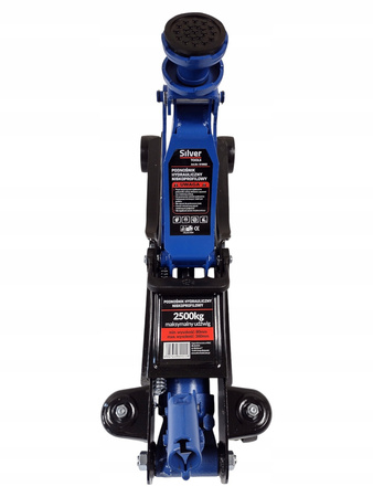 PODNOŚNIK HYDRAULICZNY NISKOPROFILOWY 2,5 T W WALIZCE OBROTOWA RĄCZKA