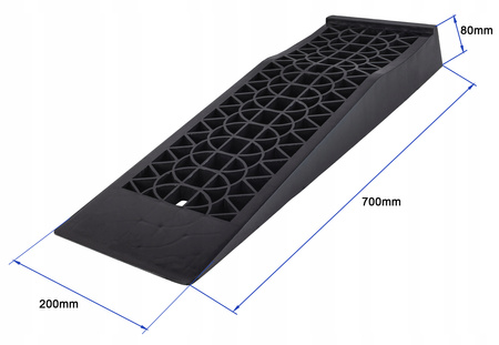 NAJAZDY SAMOCHODOWE WARSZTATOWE RAMPY PLATFORMY NISKOPROFILOWE 5T KOMPLET