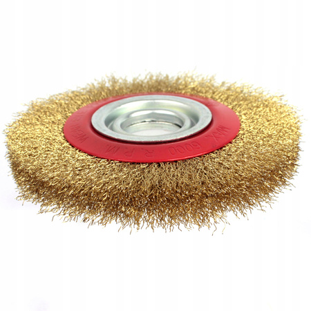 SZCZOTKA DRUCIANA TARCZOWA SZLIFIERKE STOŁOWĄ 150