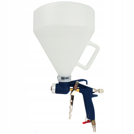 PISTOLET DO TYNKOWANIA MALOWANIA ŚCIAN 6L+ WĄŻ