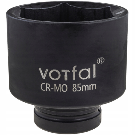 NASADKA UDAROWA NASADOWA 1" CAL KLUCZ UDAROWY 85MM DŁUGA 110MM CR-MO 6KĄT