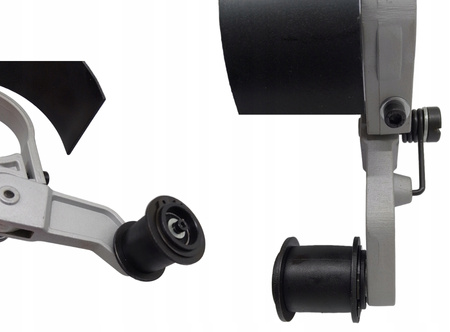 PRZYSTAWKA SZLIFIERKI DO SZLIFOWANIA POLEROWANIA SPAWÓW RUR PILNIK TAŚMOWY