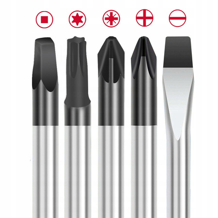 ZESTAW ŚRUBOKRĘTÓW 100el STOJAK WKRĘTAK SL PH TORX