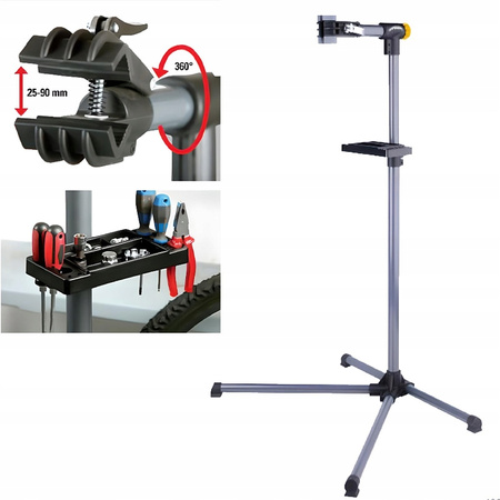 STOJAK SERWISOWY DO OBSŁUGI ROWERÓW 105-143CM
