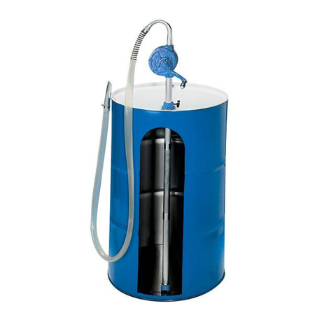 POMPA DO PALIWA ROPY OLEJU ROTACYJNA NA KORBĘ +WĄŻ