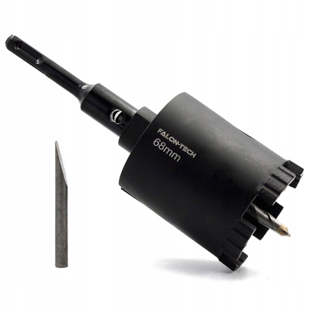 OTWORNICA DIAMENTOWA 68mm /5 M16 SDS+ WIERTŁO DO BETONU CEGŁY SILIKATU