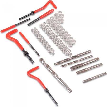 ZESTAW DO NAPRAWY GWINTÓW GWINTU NARZYNKI 88el