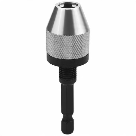 UCHWYT WIERTARSKI SAMOZACISKOWY 0,3-6,5MM ADAPTER HEX wkrętarka