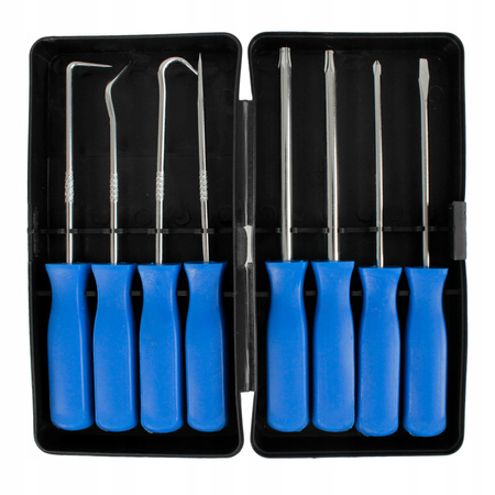 ZESTAW HACZYKÓW HAKI GROTY DO USZCZELEK ORINGÓW