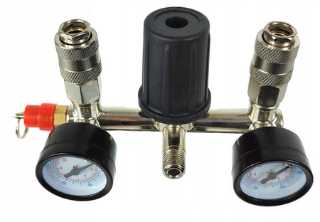 TRÓJNIK ROZDZIELACZ CIŚNIENIOWY DO KOMPRESORA PRESOSTAT 230V