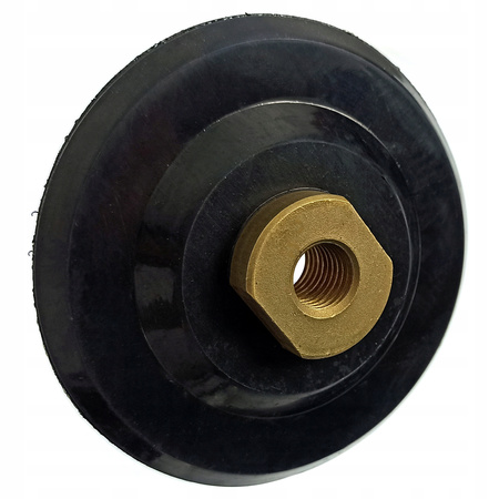 PRZYSTAWKA Z RZEPEM 100mm DYSK GUMOWY