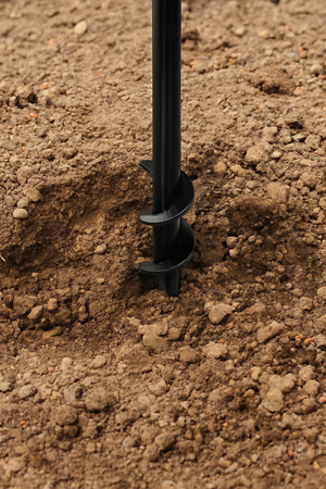 ŚWIDER RĘCZNY WIERTŁO DO GLEBY ZIEMI GRUNTU SŁUPKÓW SADZENIA DRZEW 180MM