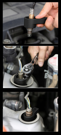 ZESTAW NASADEK DO SOND LAMBDA I WTRYSKIWACZY 22 mm KLUCZE DO SONDY ZESTAW