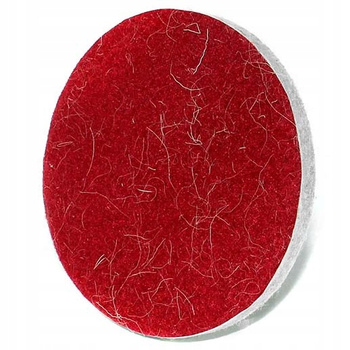 Filc polerski na rzep 125x10 krążek filcowy tarcza