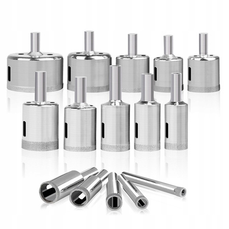 OTWORNICE DIAMENTOWE GRES PŁYTKI SZKŁO 5-68mm