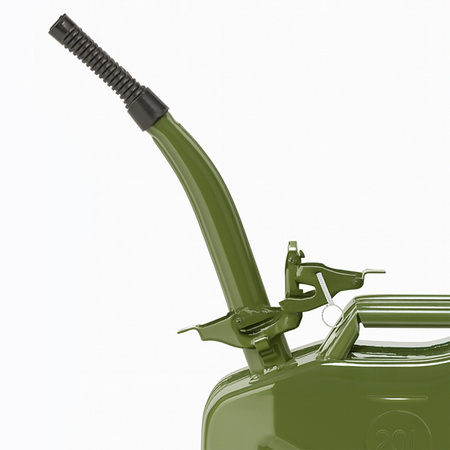 METALOWY LEJEK Z USZCZELKĄ DO KANISTRA METALOWEGO PALIWA ROPY 20L 10L 5L