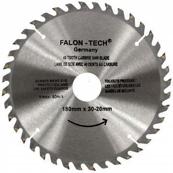 TARCZA PIŁA DO DREWNA WIDIA FT 180 x 30 T40