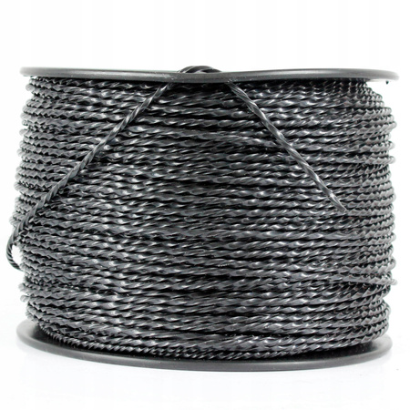 ŻYŁKA TNĄCA KARBOWANA DO GŁOWIC PODKASZARKI KOSY KOS TRAWY MOCNA 2,4mm 345m