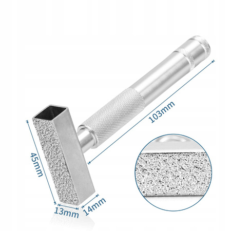 PRZYRZĄD DIAMENTOWY DO WYRÓWNYWANIA TARCZ OSEŁKA