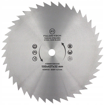 TARCZA PIŁA DO DREWNA 500/32-30 T40