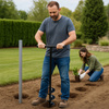 ŚWIDER RĘCZNY WIERTŁO DO GLEBY ZIEMI GRUNTU SŁUPKÓW SADZENIA DRZEW 150MM
