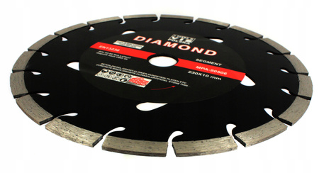 TARCZA DIAMENTOWA SEGMENT BETONU KOSTKI 230 mm /02