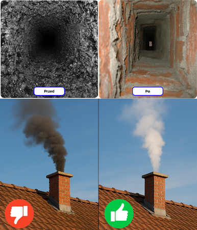 ZESTAW SZCZOTKA DO CZYSZCZENIA KOMINA OD DOŁU NA WIERTARKĘ 10m TURBO ORKAN