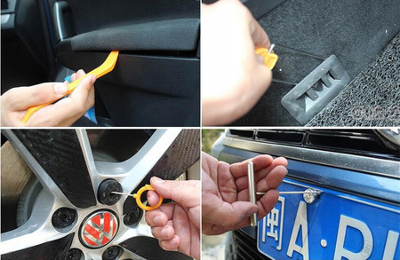 ZESTAW KLUCZY DO DEMONTAŻU PINÓW RADIA I NAWIGACJI